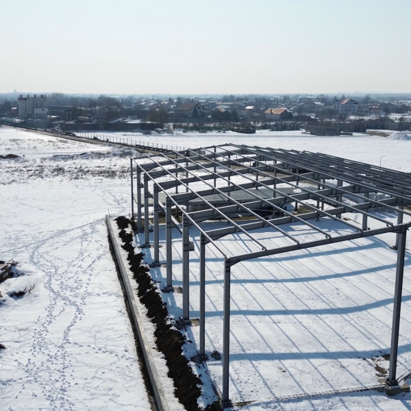 Hale industriale pe structură metalică