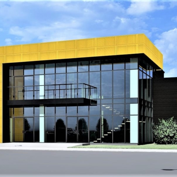 Hale producție pe structură metalică