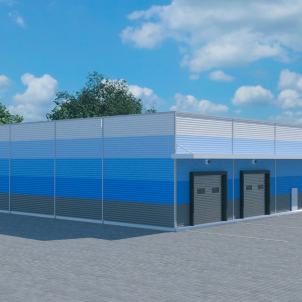 Hale producție din prefabricate de beton