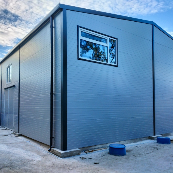 Construcție hala metalică REGO COM - 159 mp