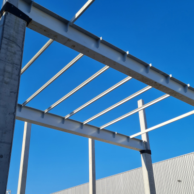 Hale agricole pe structură metalică